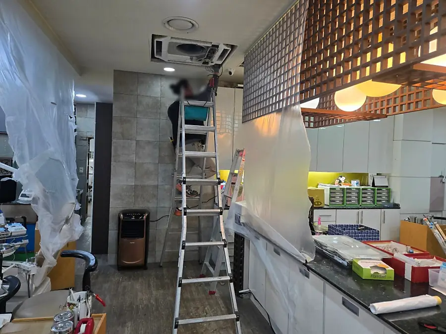 강변 치과 실제 시공 사진 1