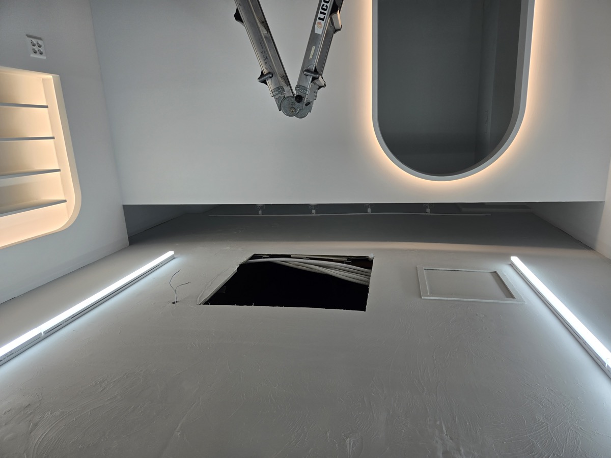 안산 네일아트샵 LG 4WAY 설치